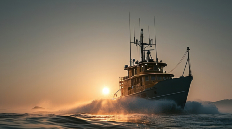 900-ai-generated-a-fishing-ship-is-moving-under-the-sun