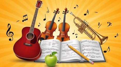 900_music-instruments-sheet-music-and-apple